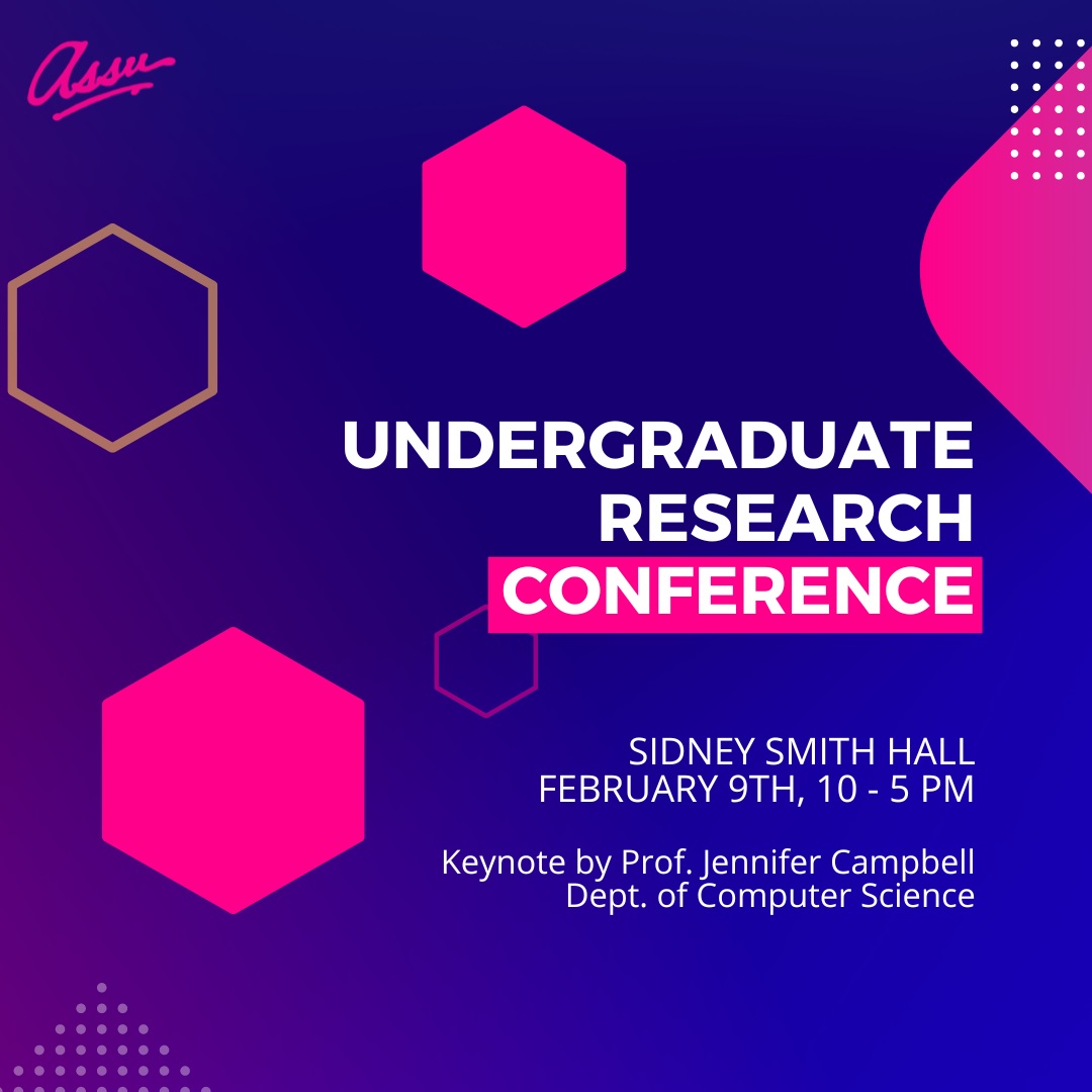 ASSU’s Undergraduate Research Conference on Feb 9th from 10 AM to 5 PM